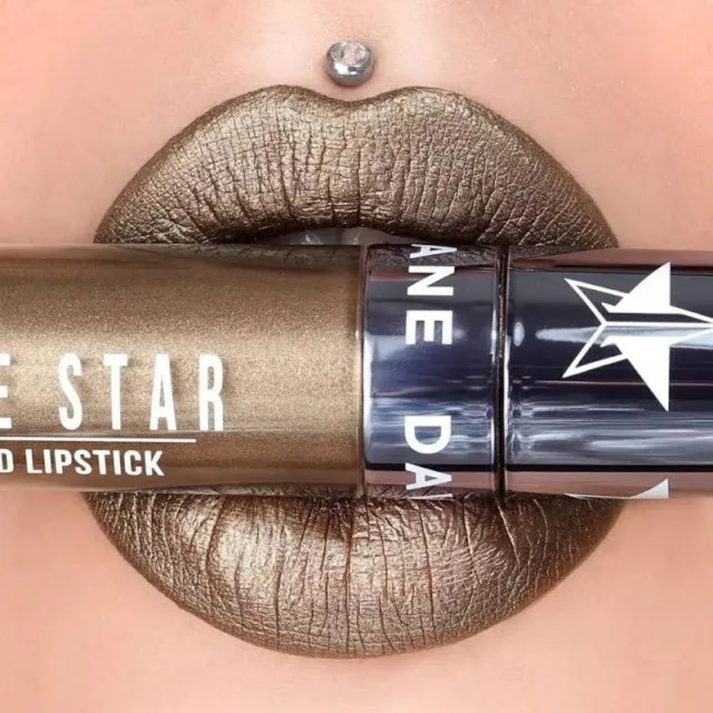 NEW Jeffree Star Cosmetics Shane Velour Liquid Lipstick Metallic Bronze Gold